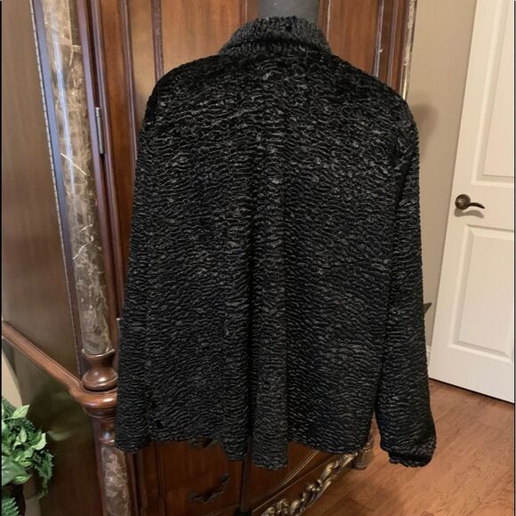 Silverado Black Open Jacket - Picture 3 of 12